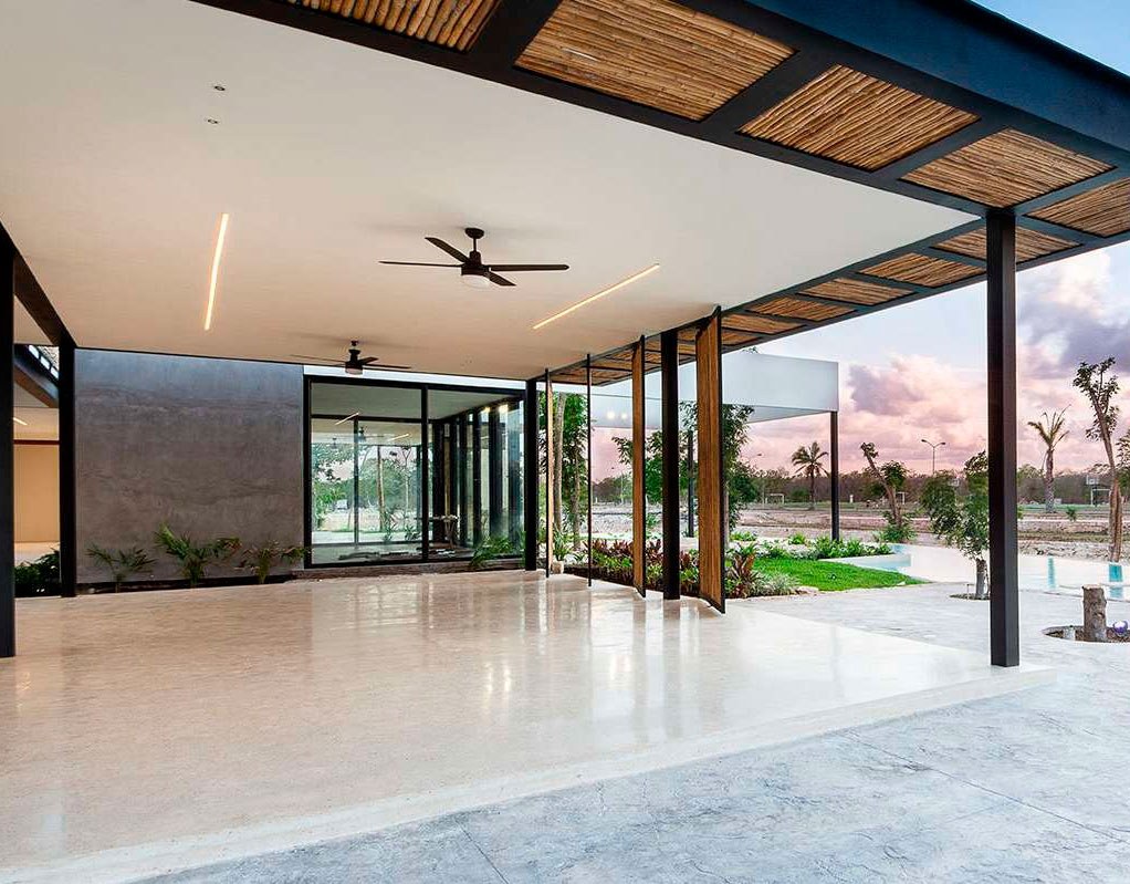 Render de casa club en Puerta de Agua